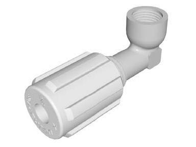 PFA FEM EL ADPT 3/8" X 3/8" T