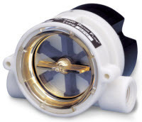 GEMS ROTORFLOW SNSR 1/4"T BRS