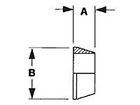 TFE COMP FERR 1/2" FOR GRAB SEAL