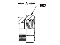 ETFE NUT FOR 1/2" GRAB SEAL