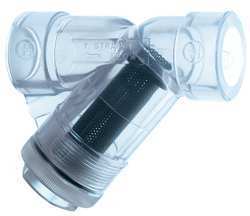 PVC CLR LINE STRAINER 3/4" T