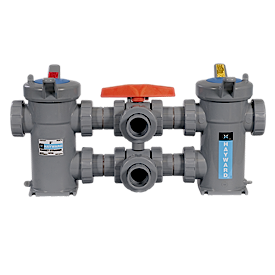 CPVC DPLX BSKT STRAINER 3" T