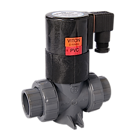 PVC/VIT SOL VLV 1" HAYWARD