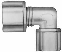 FEM EL 1/4"OD X 1/8"T PP