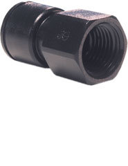 FEM CONN 6MM OD X 1/4"T ACETAL