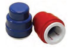 PEX PE CAP 3/4"CTS RED