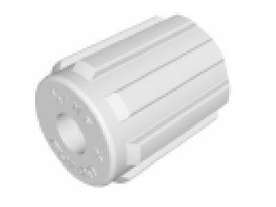 PVDF NUT FOR 1/4" FLARE GRIP II