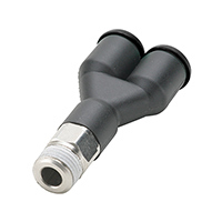 PNU BR WYE 3/8" PUSH-IN PBT