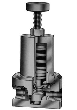 PVC PRESSURE REGULATOR 3/4" VIT