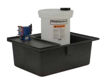 150G CHEM FEED STN W/ STD HDLPE