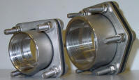 SS/EPDM DBL FLG FTG 1/2" TXT