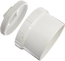PVC C/O ADPT W/ PLUG DWV 2"