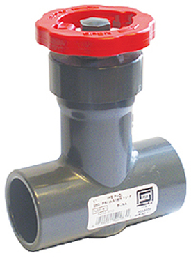 CPVC/EPDM PLUG GATE VLV 1/2" S