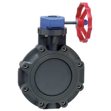 PVC/PVC/EPDM B-FLY VLV 12" GEAR