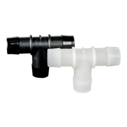 PP HOSE TEE 3/8MT X 1/2H
