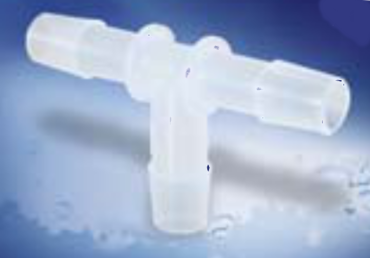 NY HOSE TEE 3/8" HOSE BARB