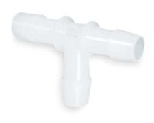 NY HOSE TEE 1/2" HOSE BARB BLK