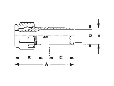 PVDF TRANS FTG 3/4"FLR X 20MM