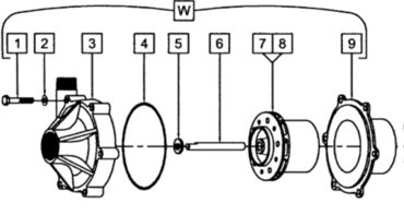 MARCH PUMP HEAD ASSY TE-6K-MD