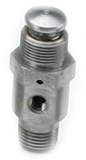 MECHANICAL AIR PILOTED VALVES, #10-32 3 WAY PORT, BUNA N