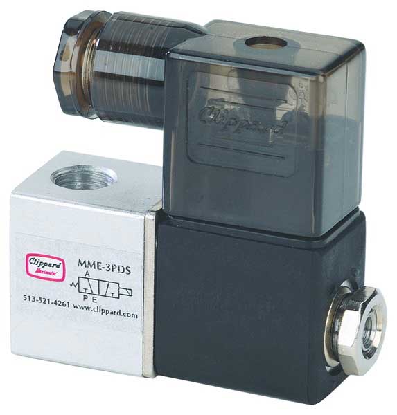 DIRECT ACTING 3-WAY SOLENOID VALVE