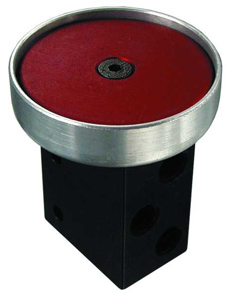 3-WAY PALM BUTTON VALVE