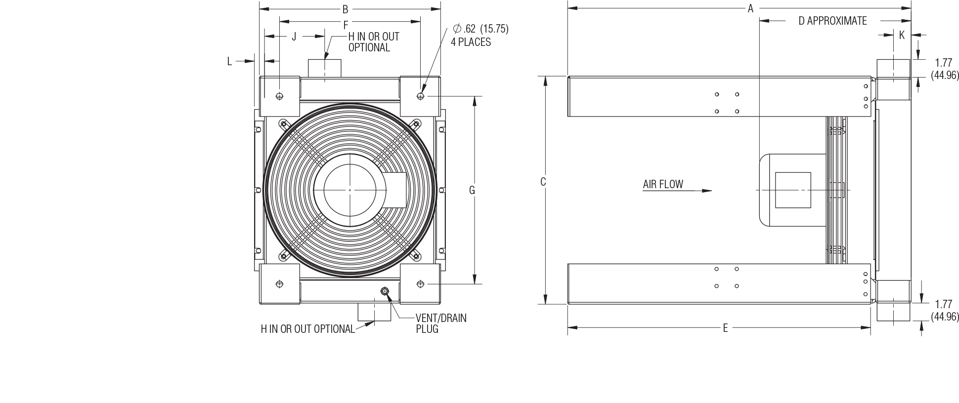 MOBILE/ INDUSTRIAL OIL COOLER