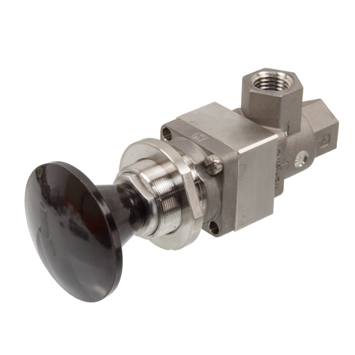 VALVE, MANUAL SHUT-OFF, SST