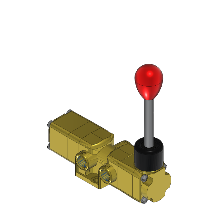 VALVE, SELECTOR, BRASS