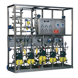 Marathon chemical metering Skid