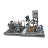 Process skid Liquid Pump Heat Exchange