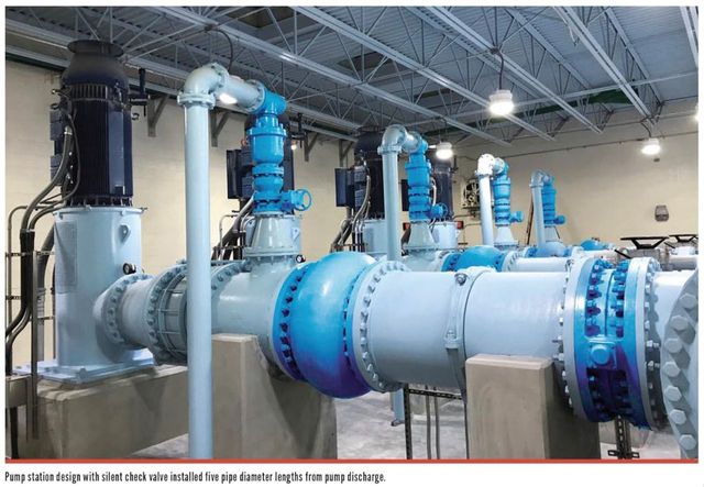 Pump-station-with-check-valve