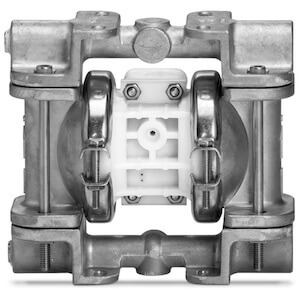 Wilden AODD Pump - P.025 - 00-9938 - 6 mm (1/4") Pro-Flo® Series Clamped Stainless Steel Pump with Teflon & EPDM