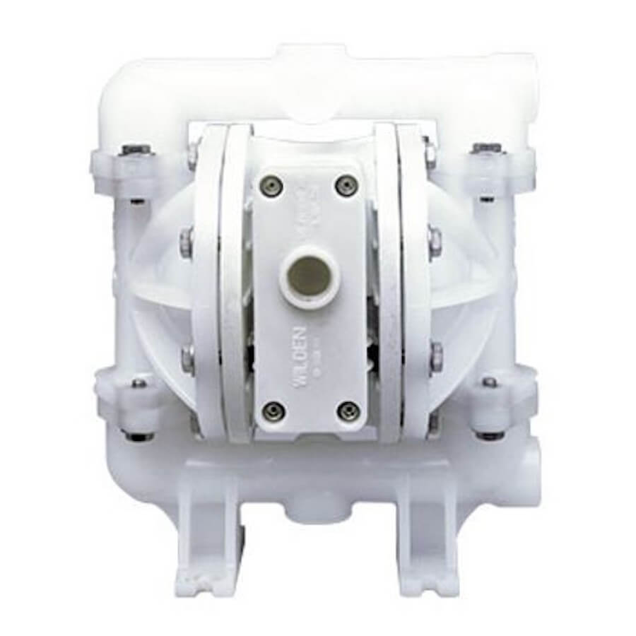 JAPANTECHNOLOGY トゥループ POM ホワイト ブルーリム 新品 Wilden AODD Pump - P100 - 01-10314 - 13 mm (1/2