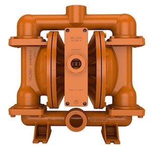 Wilden AODD Pump - PS420 - 04-13528 - 38 mm (1-1/2") Pro-Flo® SHIFT Series Bolted Aluminum Pump with Santoprene (Wilflex)