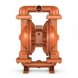 Wilden AODD Pump - PS820 - 08-15311 - 51 mm (2") Pro-Flo® SHIFT Series Bolted Ductile Iron Pump with Santoprene (Wilflex)